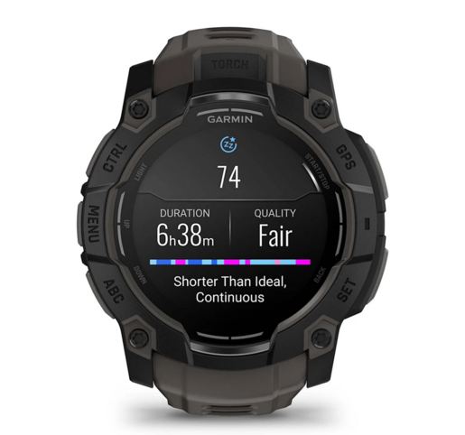 GARMIN Instinct 3 AMOLED Black Charcoal (010-03020-00), 50 mm, pametni sat