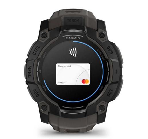 GARMIN Instinct 3 AMOLED Black Charcoal (010-03020-00), 50 mm, pametni sat