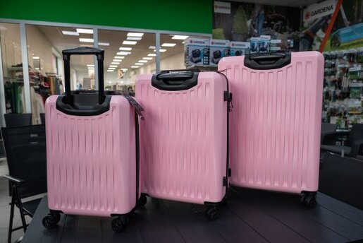 Kofer putni Pierre Cardin rozi veliki