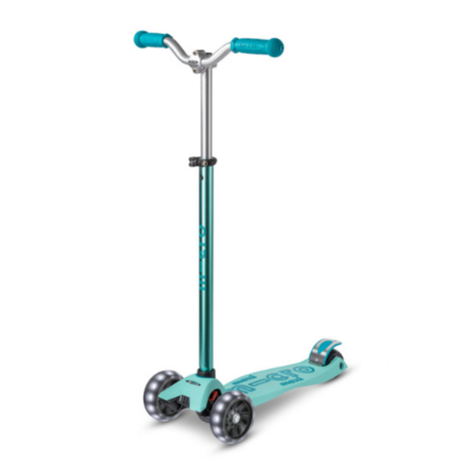 MICRO romobil Maxi Deluxe Pro LED Vibrant Blue