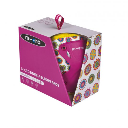 MICRO zaštita za koljena i laktove Knee-Elbow Pad Doodle Dot S