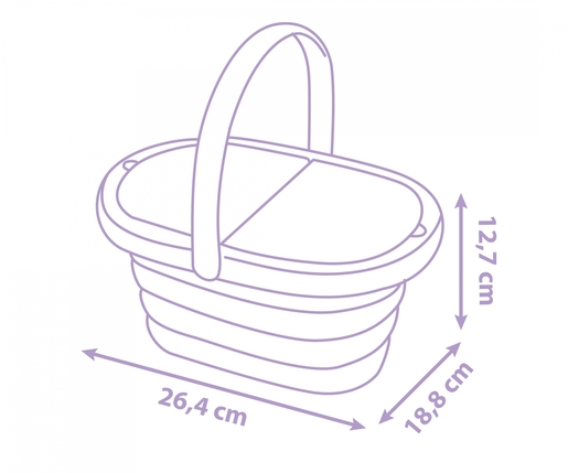 SMOBY košara za piknik Gabby
