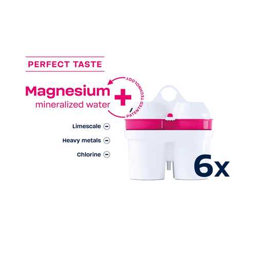 BWT zamjenski filter za bokal za vodu sa magnezijem – 6 kom