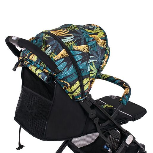 Jungle dječija kolica QUAD sa zimskom navlakom, jungle line