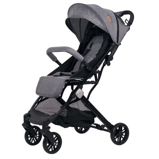 JUNGLE dječija kolica QUAD sa zimskom navlakom, siva