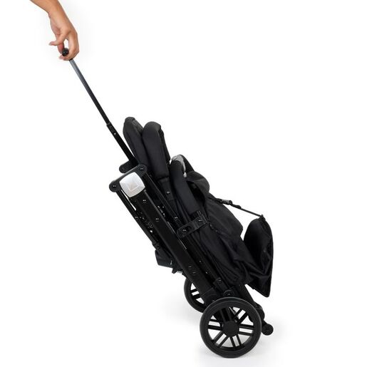 Jungle dječija kolica QUAD sa zimskom navlakom, crna