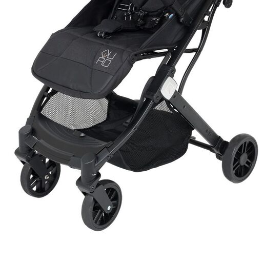 Jungle dječija kolica QUAD sa zimskom navlakom, crna