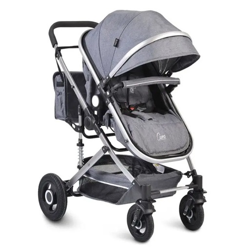Moni dječija kolica 3 u 1 Ciara, grey