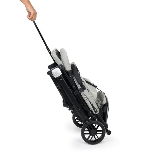 JUNGLE dječija kolica QUAD sa zimskom navlakom, tamno siva