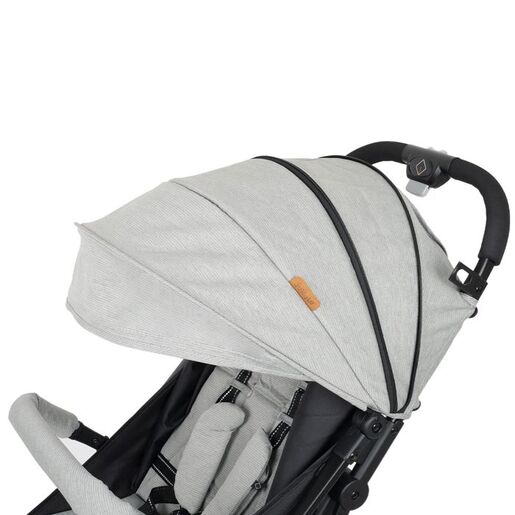 JUNGLE dječija kolica QUAD sa zimskom navlakom, tamno siva