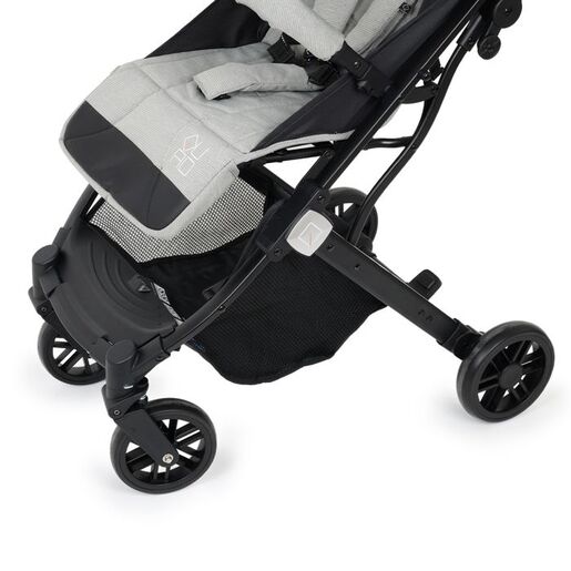 JUNGLE dječija kolica QUAD sa zimskom navlakom, tamno siva