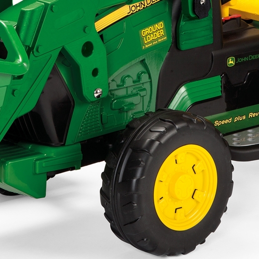 Licencirani PEG PEREGO bager na akumulator John Deere Ground Force Loader