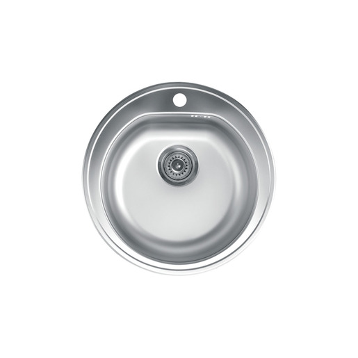 Metalac set sudoper Venera 510 E usadni  + česma Lar / inox boja