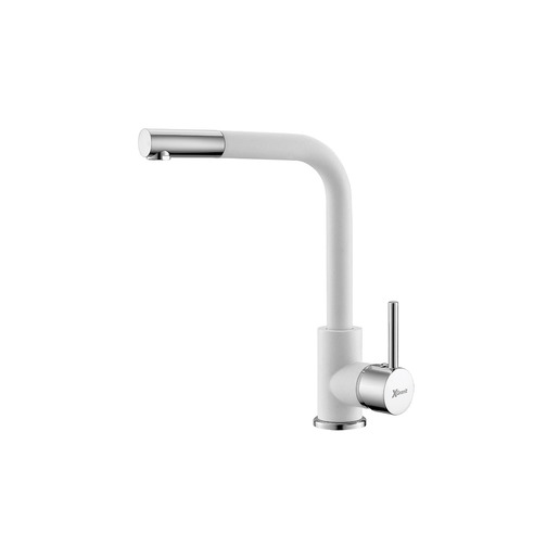 Metalac  set sudoper xQuadro Plus + česma Lux + gratis sifon / bijela boja