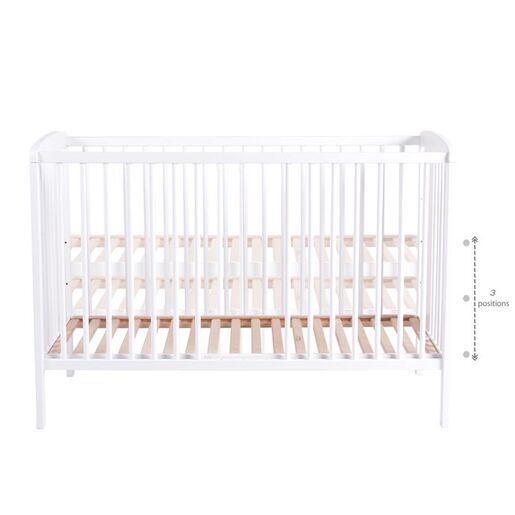 CANGAROO drveni krevetić Amelia, Bijeli