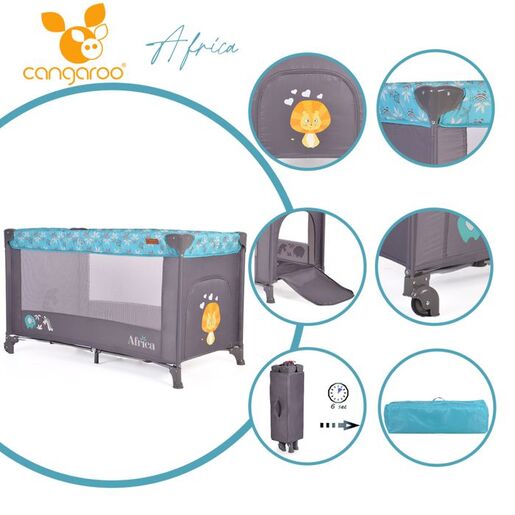 CANGAROO vikend krevet Africa, Tirkiz