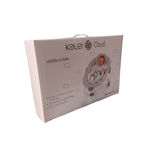 Kalei ležaljka s vibracijom Cloud Siva