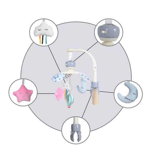 CANGAROO muzički vrtuljak Moonlight, Pink