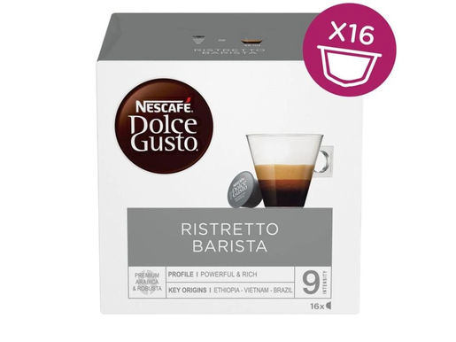 NESCAFE Dolce Gusto Ristretto Barista x16 kapsula x 6,5g (104 g)