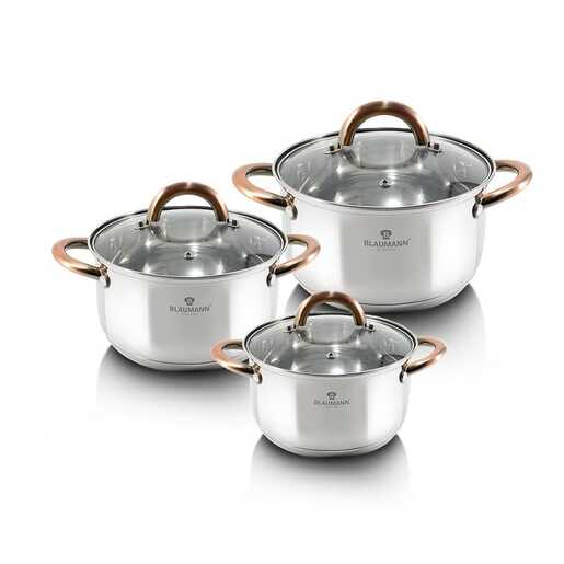 Berlinger Haus set lonci i poklopci Gourmet Line Blaumann (BL/3247)