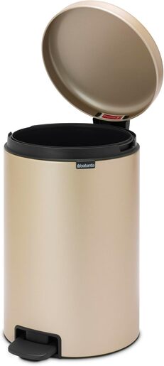 Brabantia Newicon Pedal kanta za smeće 20l, champagne 304460