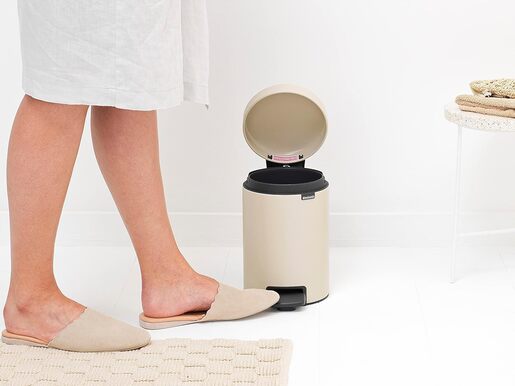 Brabantia Newicon Pedal kanta za smeće 3l, soft bež 149887