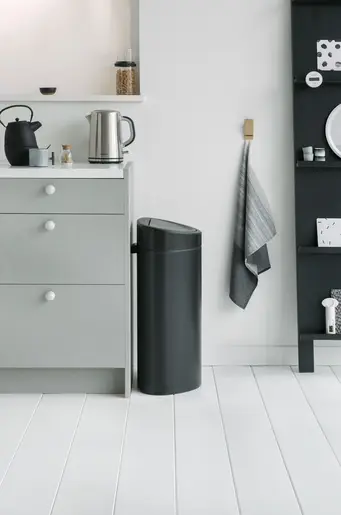 Brabantia BO Touch kanta za smeće 40l, mat crna 114946