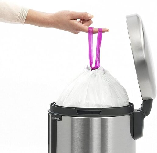 Brabantia Newicon Pedal kanta za smeće 12l, mat inox 113604