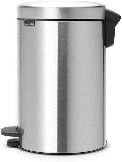 Brabantia Newicon Pedal kanta za smeće 12l, mat inox 113604