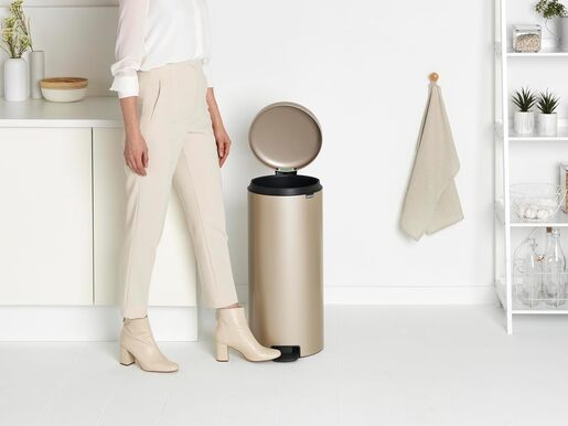 Brabantia Newicon Pedal kanta za smeće 30l, champagne 304484