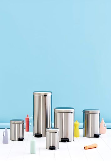 Brabantia Newicon Pedal kanta za smeće 30l, mat inox 114380