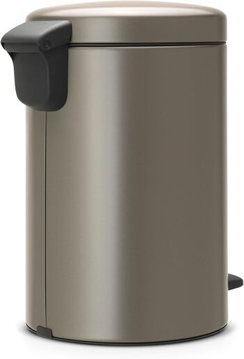Brabantia Newicon Pedal kanta za smeće 12l, platina 113628