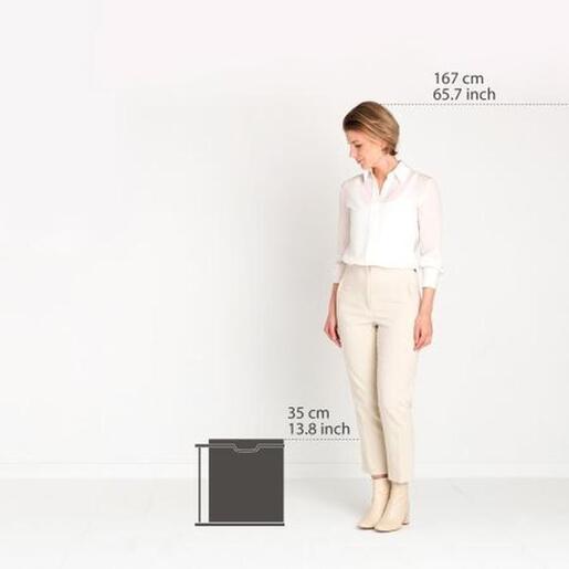 Brabantia ugradbena kanta za smeće 15l 418181 brillant steel