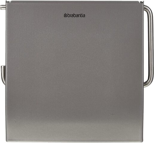 Brabantia ReNew držač toalet papira s poklopcem, platinum 477300