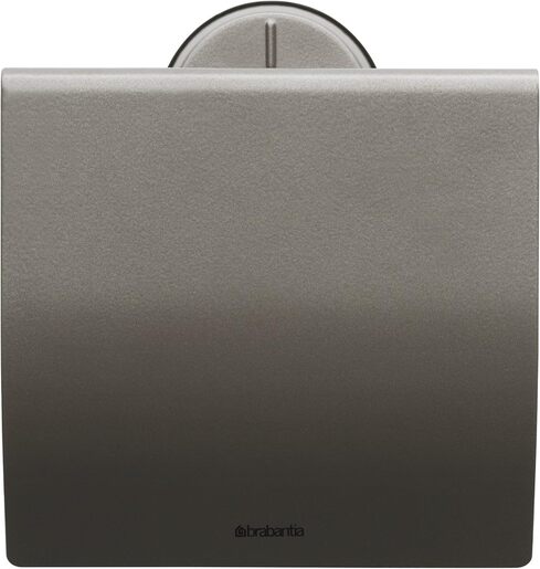Brabantia ReNew držač toalet papira s poklopcem, platinum 477300