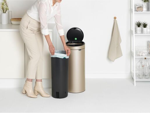 Brabantia kanta za smeće 30l New Touch, zlatna 304507