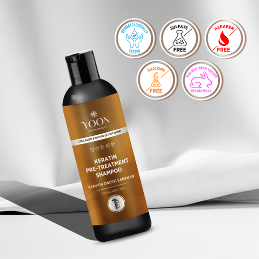 YOON Višenamjenski keratinski set za njegu kose 100ml x 3