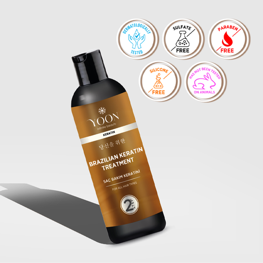 YOON Višenamjenski keratinski set za njegu kose 100ml x 3