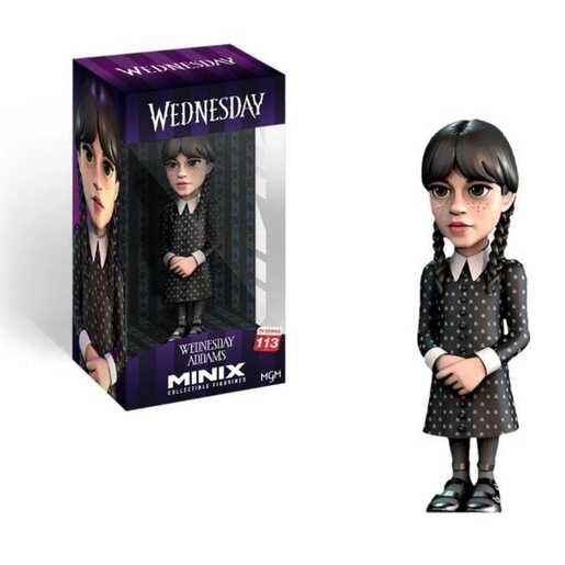 MNX11773 MINIX FIGURA WEDNESDAY ADDAMS