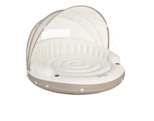 INTEX Canopy Island ležaljka za vodu sa nadstrešnicom