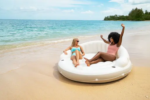 INTEX Canopy Island ležaljka za vodu sa nadstrešnicom