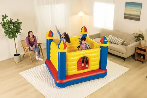 INTEX dvoran na napuhavanje -Jump-o-lene™ trampolina u obliku zamka