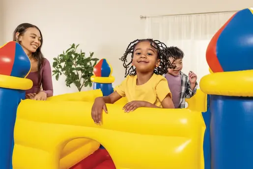 INTEX dvoran na napuhavanje -Jump-o-lene™ trampolina u obliku zamka