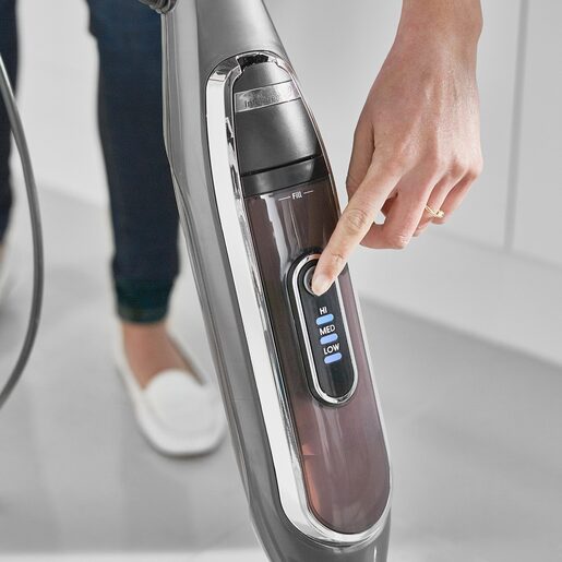 Shark parni čistač S6003EU Klik n’ Flip, kapacitet 0.35 L, 1200 W, inteligentna kontrola pare, za tvrde podove