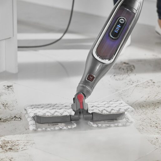 Shark parni čistač S6003EU Klik n’ Flip, kapacitet 0.35 L, 1200 W, inteligentna kontrola pare, za tvrde podove