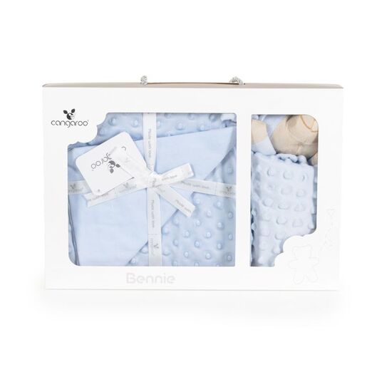 CANGAROO dekica za bebe Bennie, Plava