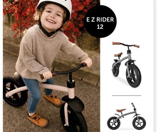 Hauck bicikl bez pedala E Z Rider 12 Matt Grey