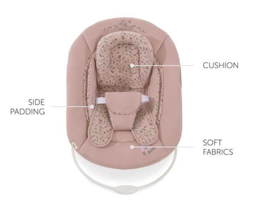 Hauck Alpha ležaljka 2 u 1, Bambi Rose