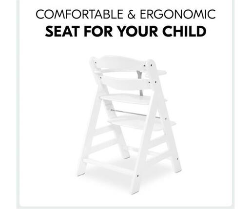 Hauck hranilica Alpha+ bijelo drvo