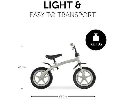 Hauck bicikl bez pedala Super Rider 12 Dusty Green